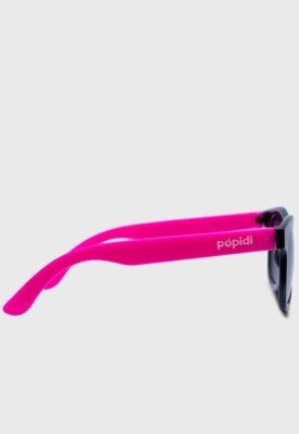 Kit Tenis Popstar Pink e Oculos de Sol Infantil Rosa