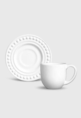 Xícara De Café Porto Brasil Atenas 12Pçs Branca Menor preço em Xícara De Café Porto Brasil Atenas 12Pçs Branca