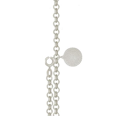 Pulseira Prata Mil Com 1 Pai Nosso Prata Menor preço em Pulseira Prata Mil Com 1 Pai Nosso Prata