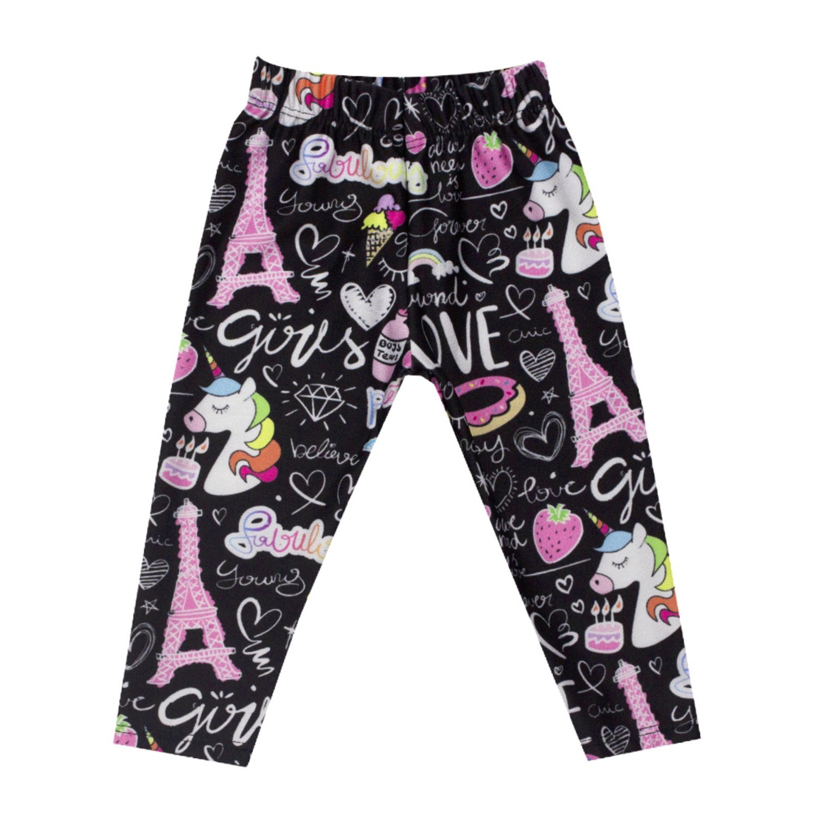 Calça Legging Infantil Estampada - Joaquim Store