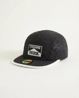 Boné Five Panel Airtech Preto | Corrida Performance