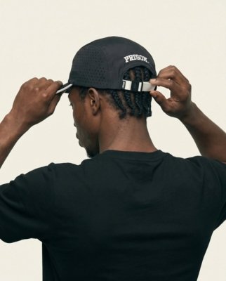 Boné Five Panel Airtech Preto | Corrida Performance