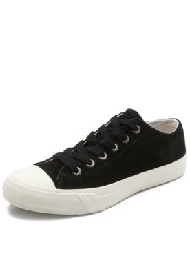 keds couro preto