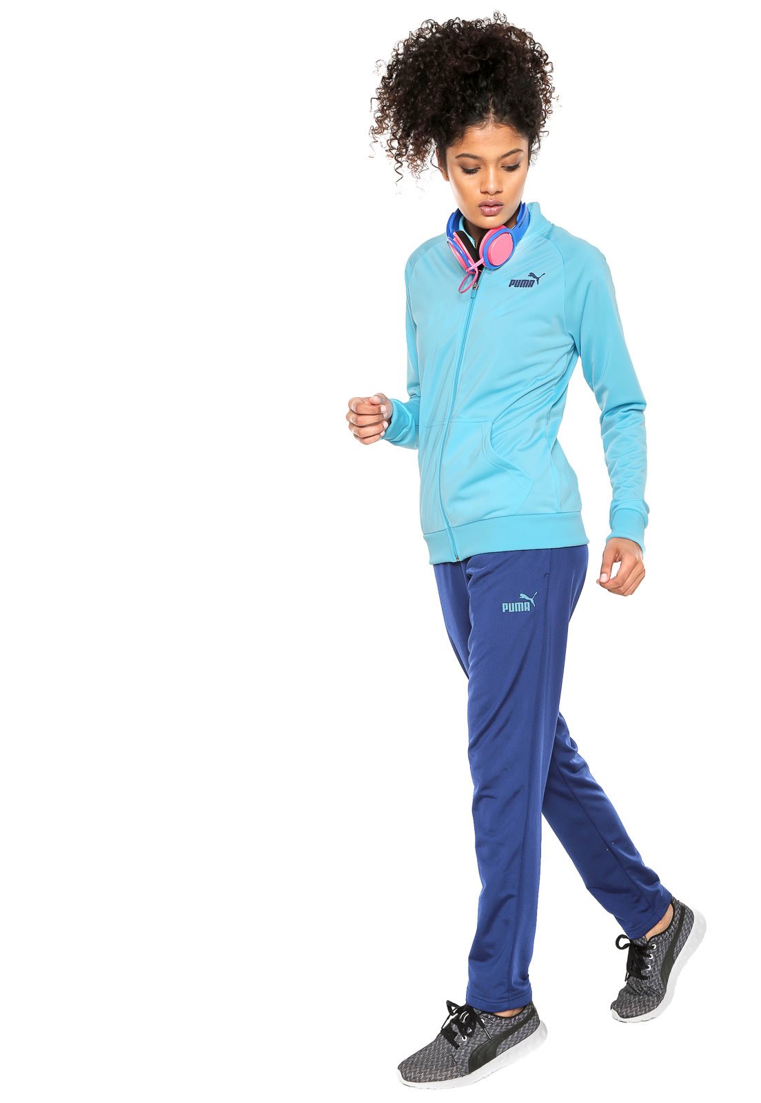 agasalho puma azul