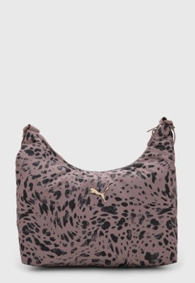Bolsa Puma Animal Print Rosa