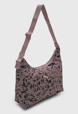 Bolsa Puma Animal Print Rosa