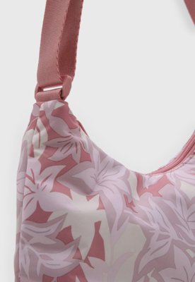 Bolsa Puma Pop Medium Prism Floral Rosa