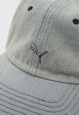 Boné Puma Clássico Logo Metal Azul Claro