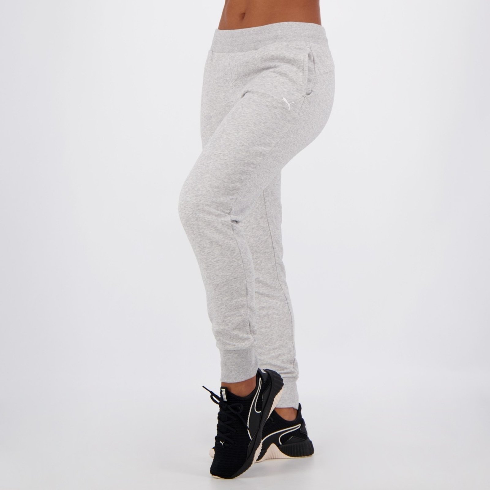 Calça moletom best sale feminina puma