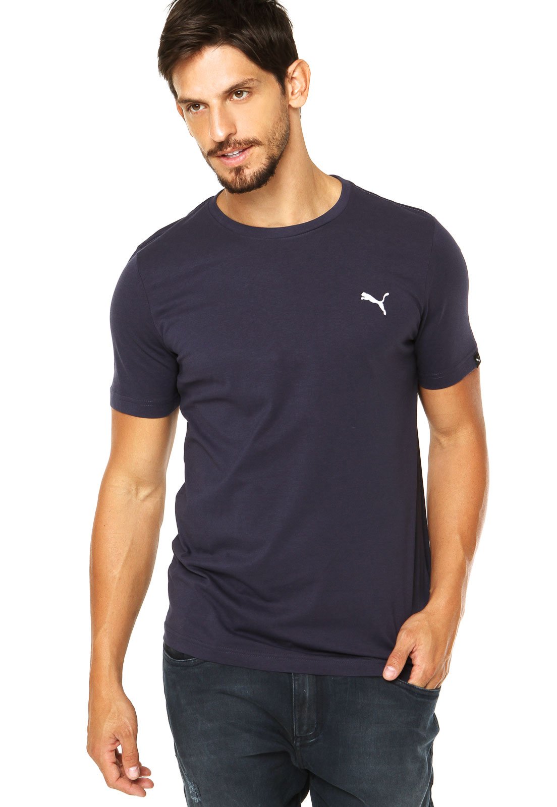 camiseta puma azul