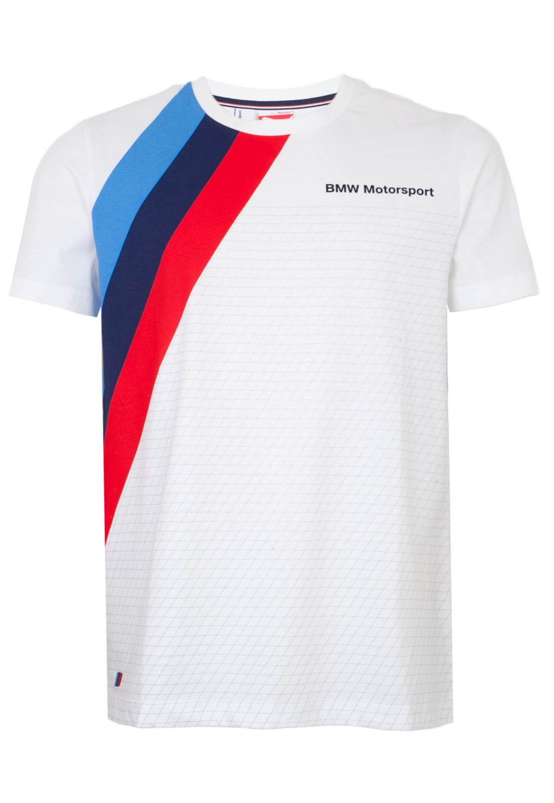 camiseta puma bmw motorsport race branca