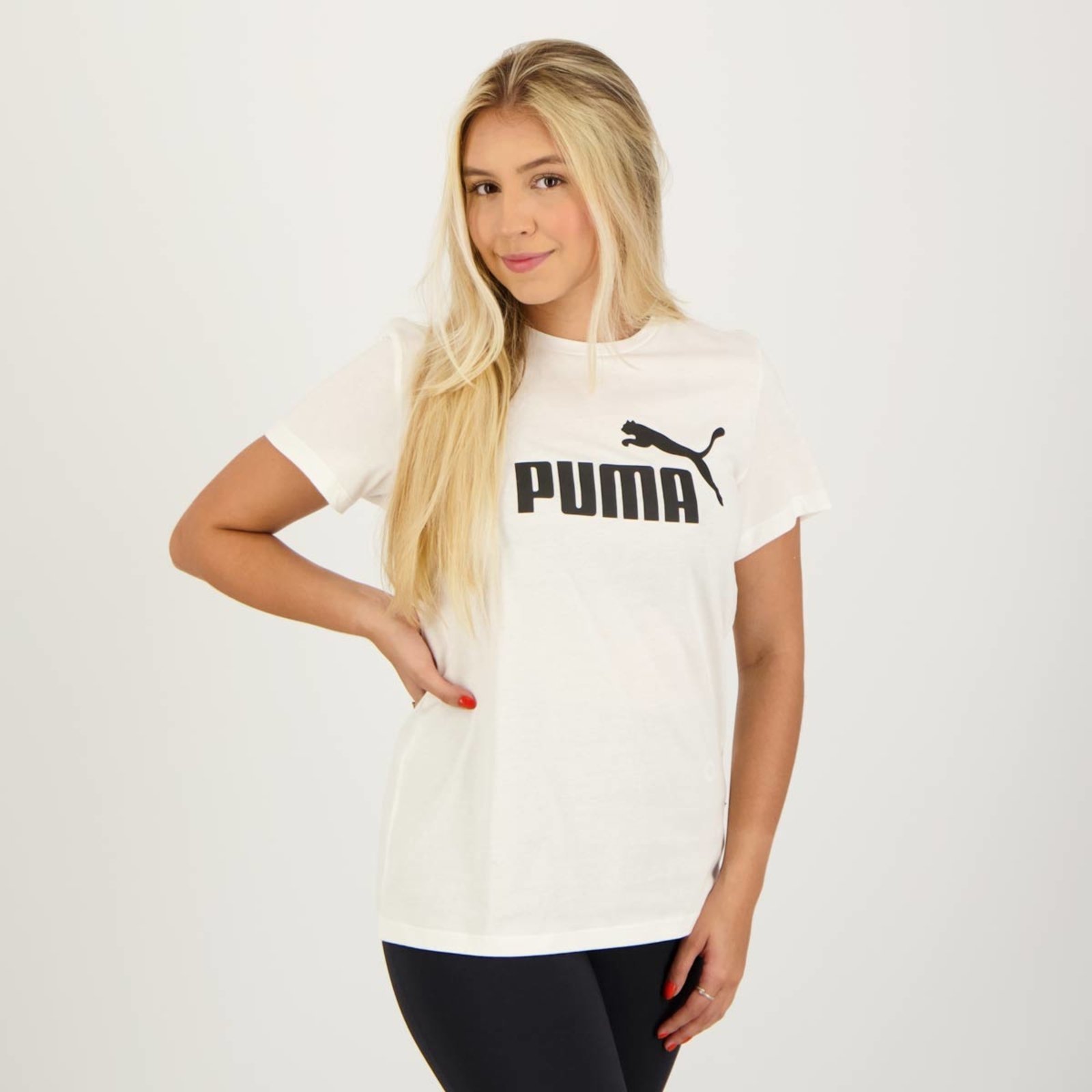 Camiseta puma clearance branca feminina