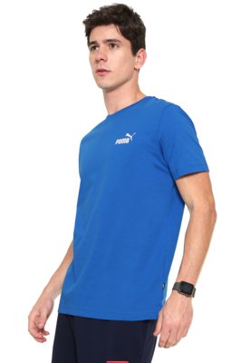 Camiseta Puma Essentials Azul é boa?