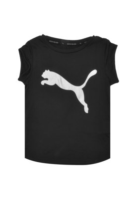 Camiseta Puma Logo Preta é boa?
