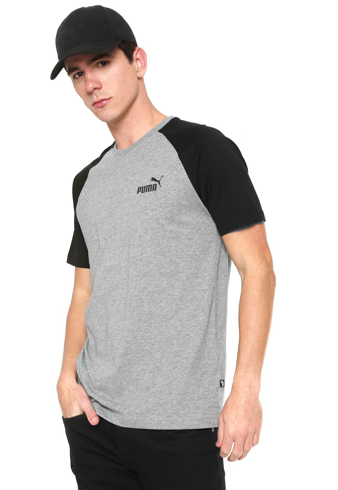 puma raglan t shirt