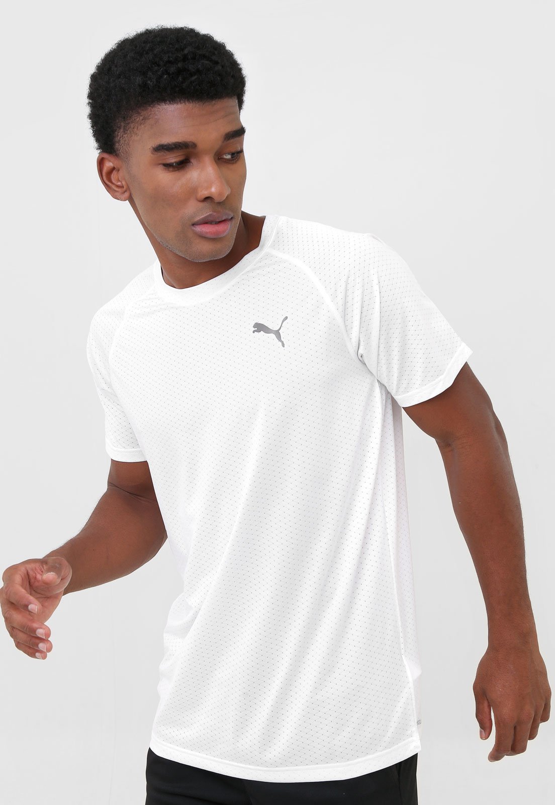 Camiseta Puma Ss Tech Tee Branca Compre Agora Dafiti Brasil