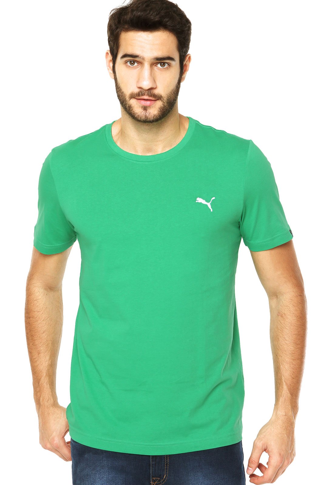 camiseta verde puma