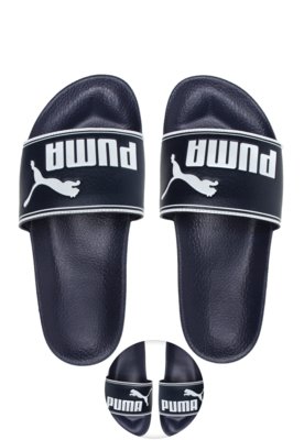 Chinelo Puma Leadcat Azul-Marinho/Branco Menor preço em Chinelo Puma Leadcat Azul-Marinho/Branco