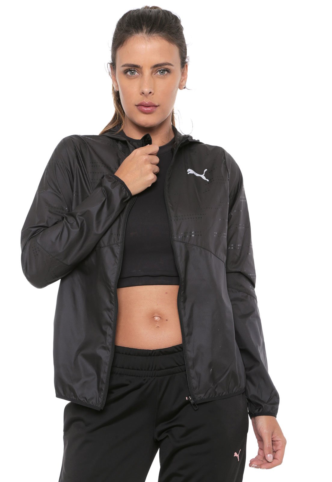 Puma ignite hooded wind on sale jacket