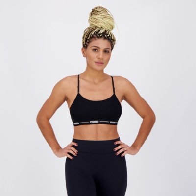 Kit 3 Tops Puma Com Alça Regulável