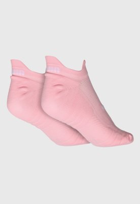 Meia Puma Cano Médio Rosa