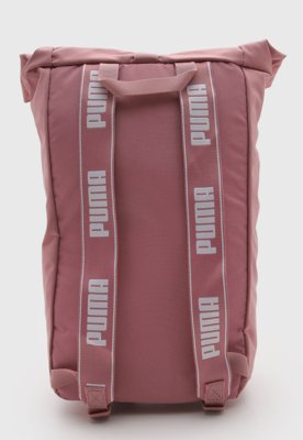 Mochila Puma Base Small Rolltop Rosa