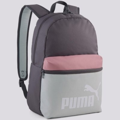 Mochila Puma Phase Color Block Cinza e Verde