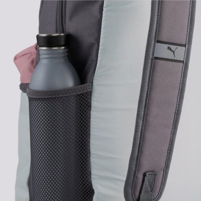 Mochila Puma Phase Color Block Cinza e Verde
