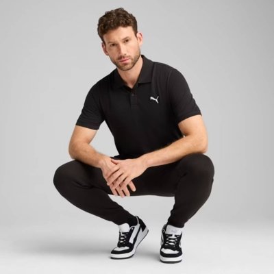 Polo Puma ESS Small Logo Preto