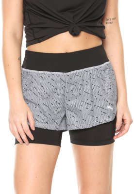 Short Puma Blast 2in1 Preto/Branco é boa?