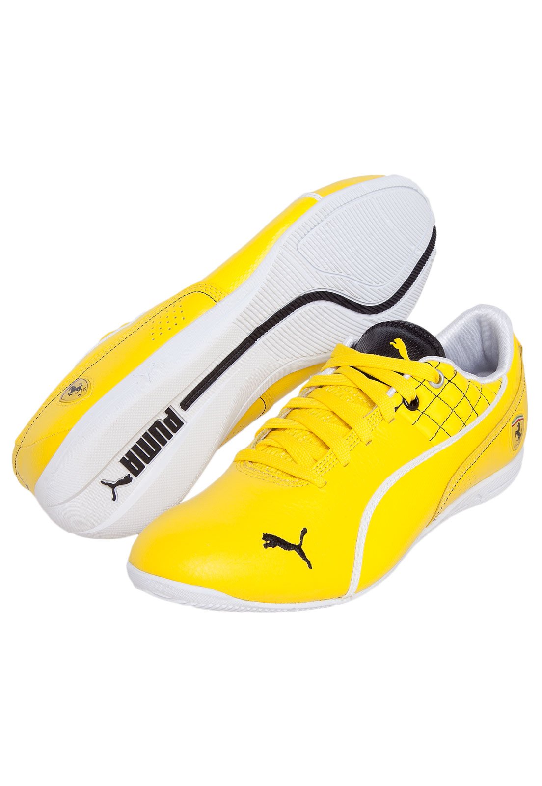 tenis puma masculino amarelo