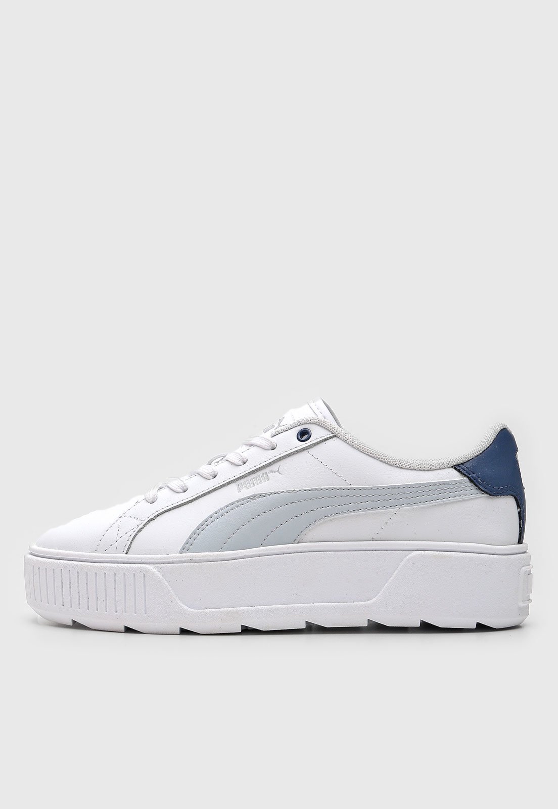 Tênis Puma Karmen L BDP Feminino Branco e Verde Branco