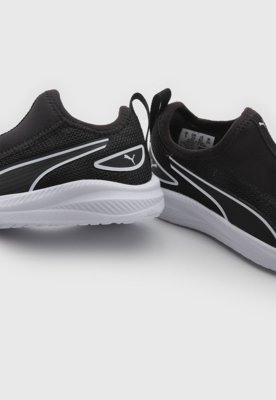 Tênis Infantil Puma SKY RUNNER Slip On Preto