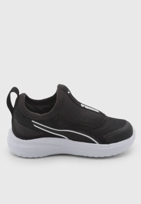 Tênis Infantil Puma SKY RUNNER Slip On Preto