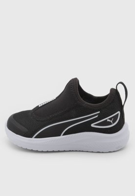 Tênis Infantil Puma SKY RUNNER Slip On Preto