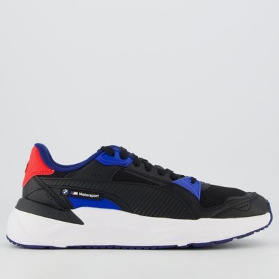 Tênis Puma BMW MMS Trinity 2 Preto e Azul