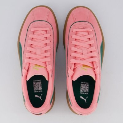 Tênis Puma Club Klassika SD Feminino Rosa e Verde