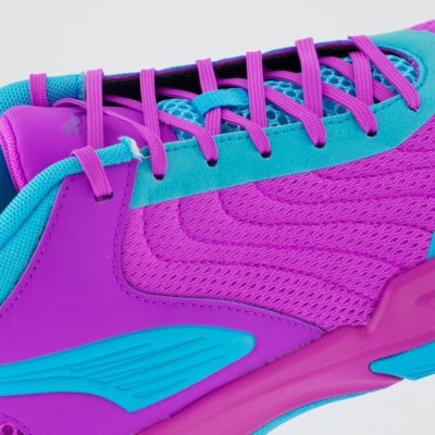 Tênis Puma Court Pro 2 Azul e Roxo