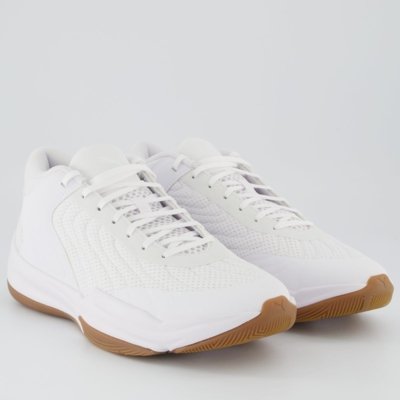 Tenis Puma Court Pro 2 Branco e Marrom