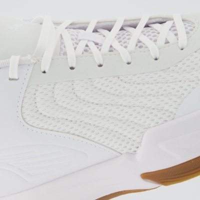 Tenis Puma Court Pro 2 Branco e Marrom