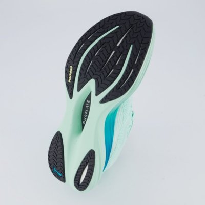 Tênis Puma Deviate Nitro 3 Verde e Azul