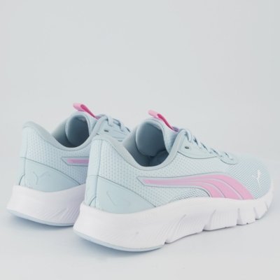 Tênis Puma Flexfocus Lite Modern Infantil Azul e Rosa