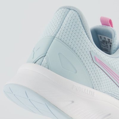 Tênis Puma Flexfocus Lite Modern Infantil Azul e Rosa