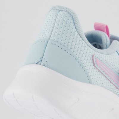 Tênis Puma Flexfocus Modern Ac Infantil Azul e Rosa