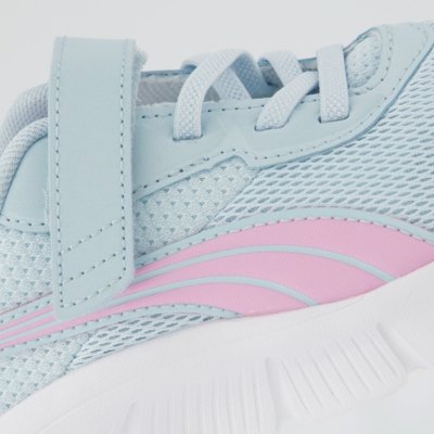 Tênis Puma Flexfocus Modern Ac Infantil Azul e Rosa