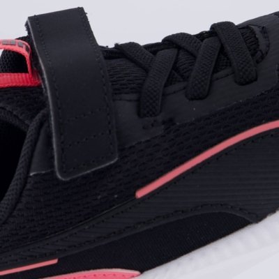 Tênis Puma Flyer 3 Infantil Preto e Rosa