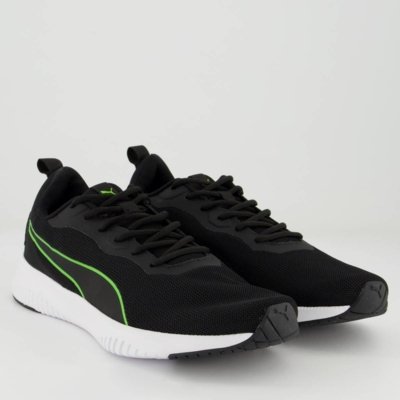 Tênis Puma Flyer Flex BDP Preto e Verde