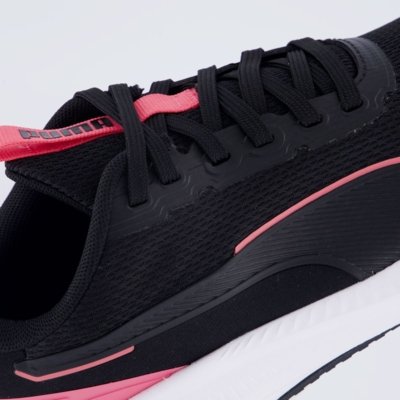 Tênis Puma Flyer Lite 3 Feminino Preto e Rosa