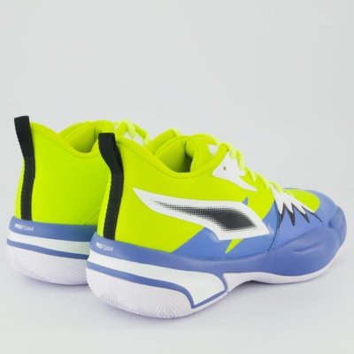 Tenis Puma Genetics Azul e Verde