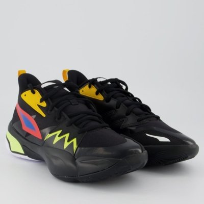 Tênis Puma Genetics Preto e Vermelho
